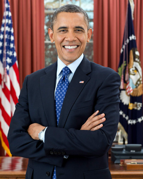 Barack Obama Photograph - Historical Artwork from 2012 - US President Portrait - (5" x 7") - Matte