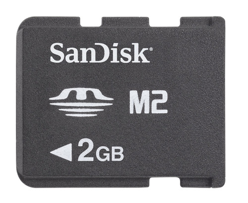 SanDisk 2GB Memory Stick Micro (M2)