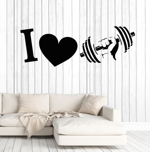 DesignToRefine Vinyl Wall Decal Gym Fitness Trainer Sport Beauty Health Stickers Large Decor (1265ig) Sky Blue DesignToRefine Vinyl Wall Decal Gym Fitness Trainer Sport Beauty Health Stickers Large Decor (1265ig) Sky Blue