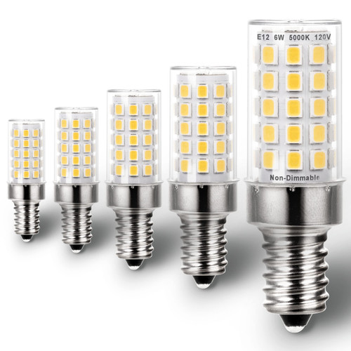 Ziomitus E12 5000K Led Candelabra Chandelier Bulbs 60w Replacement, Small Base 120V E12 C7 T6 LED Light Bulbs Daylight White for Ceiling Fan Salt Lamp,550lm(5Pack) Ziomitus E12 5000K Led Candelabra Chandelier Bulbs 60w Replacement, Small Base 120V E12 C7 T6 LED Light Bulbs Daylight White for Ceiling Fan Salt Lamp,550lm(5Pack)