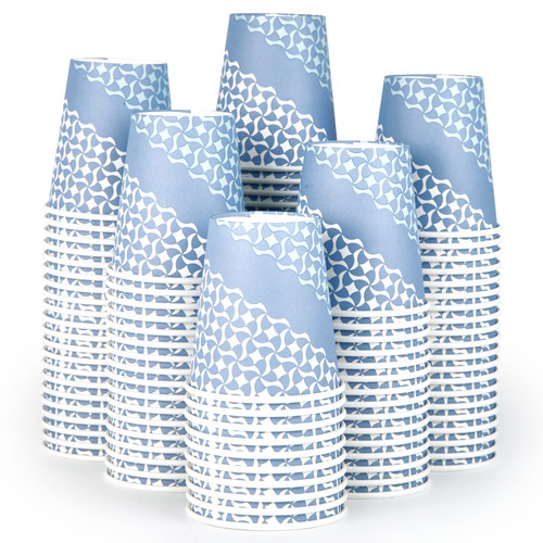 MUCHII Paper Coffee Cups 10 oz, 240 Count Disposable Coffee Paper Cup, Paper Drinking Cups for Hot/Cold Beverage