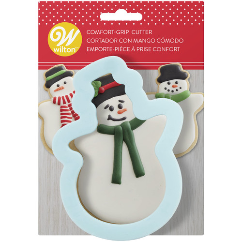 Wilton Snowman Comfort Grip Cookie Cutter Wilton Snowman Comfort Grip Cookie Cutter