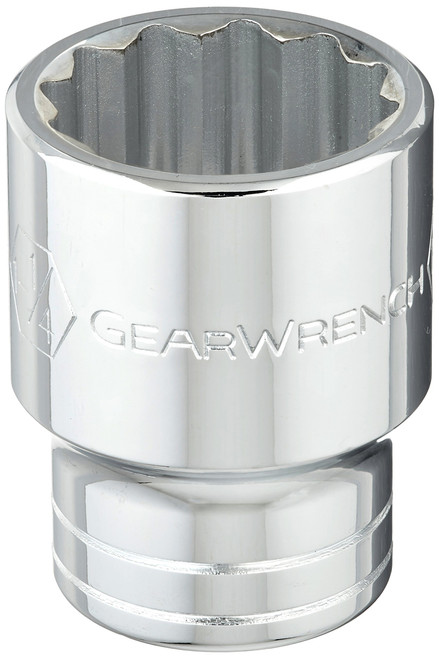 GEARWRENCH 3/4" Drive 12 Point Standard SAE Socket 1-1/4" - 80839