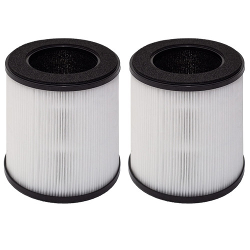 Hichoryer B-D02L Replacement Filter, Compatible with MOOKA B-D02L and KOIOS B-D02L Air Purifier, 3-in 1 H13 True HEPA Filter, 2 Pack