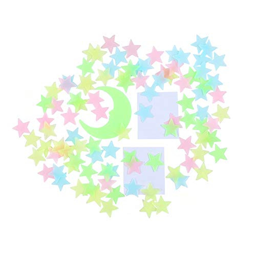 Glow in The Dark Stars Stickers for Ceiling, Adhesive 200pcs 3D Glowing Stars and Moon for Kids Bedroom,Luminous Stars Stickers Create a Realistic Starry Sky,Perfect Gift, Room Decor,Wall Stickers Glow in The Dark Stars Stickers for Ceiling, Adhesive 200pcs 3D Glowing Stars and Moon for Kids Bedroom,Luminous Stars Stickers Create a Realistic Starry Sky,Perfect Gift, Room Decor,Wall Stickers