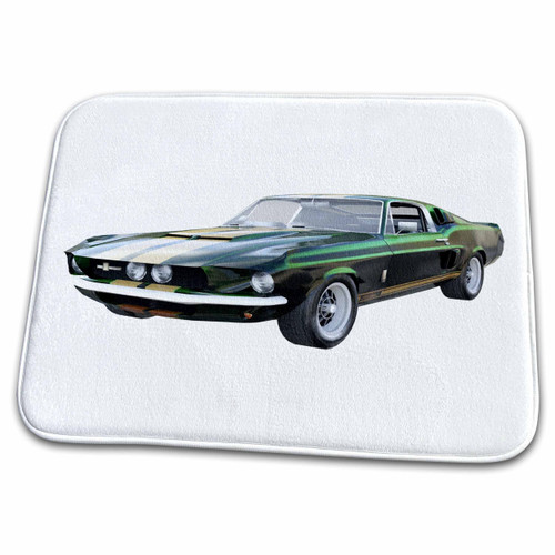 3dRose Boehm Graphics Car - 1967 Green and Black Sports Car - Dish Drying Mats (ddm-274605-1) 3dRose Boehm Graphics Car - 1967 Green and Black Sports Car - Dish Drying Mats (ddm-274605-1)