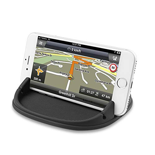 Besiva Car Phone Holder, Car Phone Mount Silicone Phone Car Dashboard Car Pad Mat Various Dashboards, Anti-Slip Desk Phone Stand Compatible With iPhone, Samsung, Android Smartphones, GPS