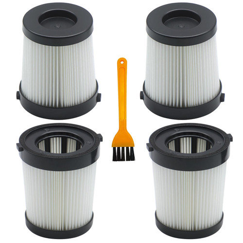 Aolleteau 4 Packs HEPA Filter Replacement for Fabuletta FSV101?FSV001 Girnoor G160&G165 Afoddon A300 Cordless Stick Vacuum Cleaner