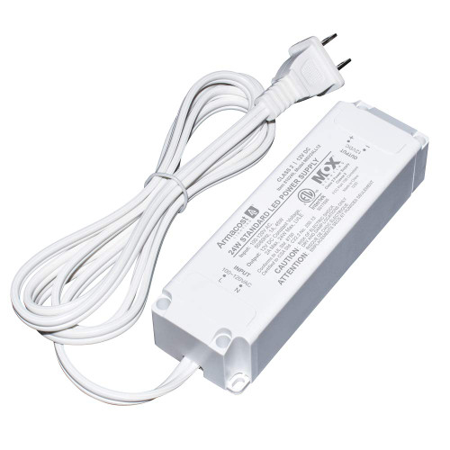 Armacost Lighting 810240 12 Volt LED Power Supply, 24 Watt, White