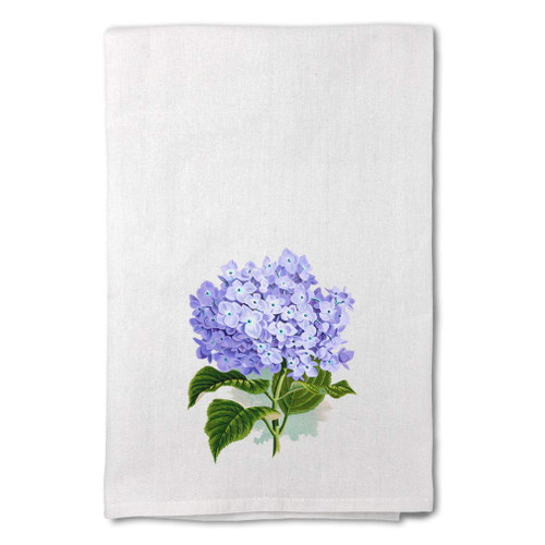 Style In Print Custom Decor Flour Kitchen Towels Hydrangea Vintage Look Botanical & Flowers Botanical & Flowers Flowers Cleaning Supplies Dish Towels Design Only