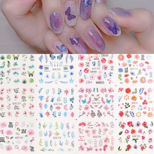 Blooming Flower Nail Stickers Water Transfer Nail Decals for Women Girls Kids Nail Art Decorations 24Sheets Nail Art Supplies Butterfly Rose Flower Leaf Watermark Manicure Decor Spring Summer DIY Flower Nail Stickers Blooming Flower Nail Stickers Water Transfer Nail Decals for Women Girls Kids Nail Art Decorations 24Sheets Nail Art Supplies Butterfly Rose Flower Leaf Watermark Manicure Decor Spring Summer DIY Flower Nail Stickers