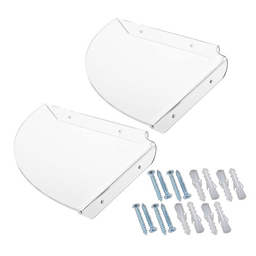 Bathroom Corner Shelf Clear Shower Rack Corner Punching Shower Organiser Acrylic Shower Shelves Wall Mounted Bath Shelf Bathroom Corner Shelf Shower Organiser