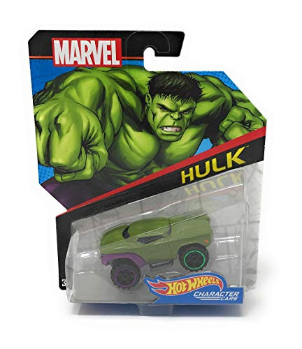 Hot Wheels - Marvel Character Car: The Incredible Hulk (Green) Die-Cast Vehicle