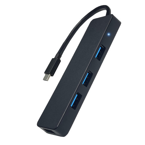 USB-C Hub,TYRINHAI USB C to USB Hub,USB Type C to USB Adapter with 4 USB 3.0 Ports,Thunderbolt 3 to Multiple USB 3.0 Hub Adapter,USBC to USB Hub for MacBook Pro/Air,iPad Pro,iMac,ChromeBook,XPS.