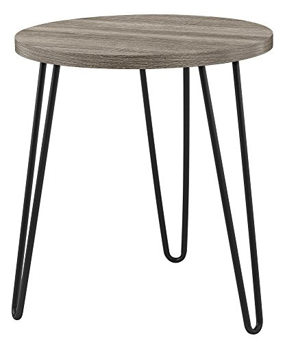 Ameriwood Home 3613307COM Owen Retro End Table, Weathered Oak