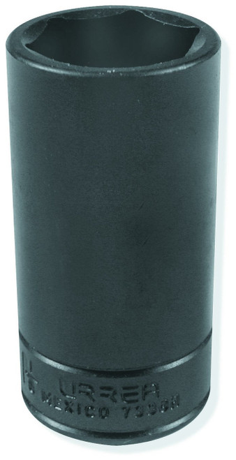 Urrea 7318M 1/2-Inch Drive Deep 6-Point 18mm Impact Socket