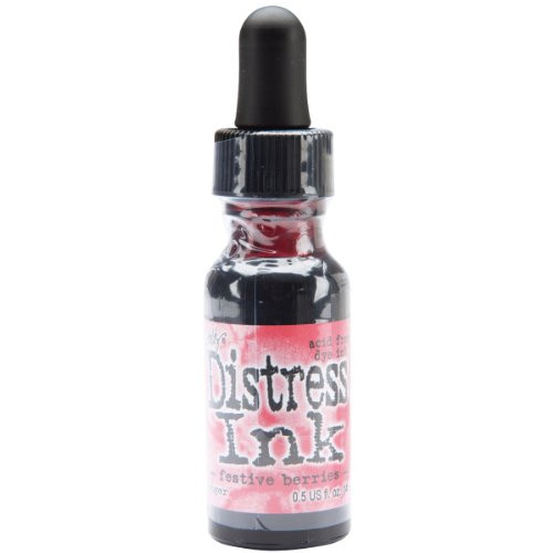 Ranger Tim Holtz Distress Ink Reinker, 0.5-Ounce, Festive Berries