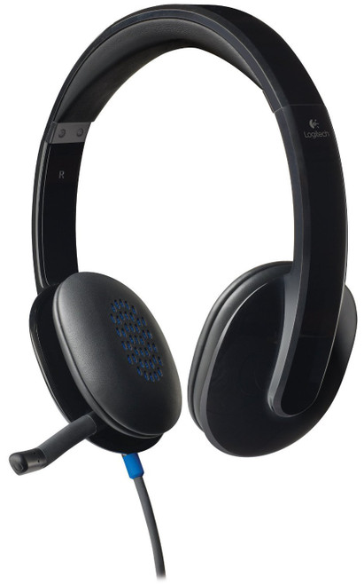 Logitech H540 981-000510 USB Headset (Renewed)