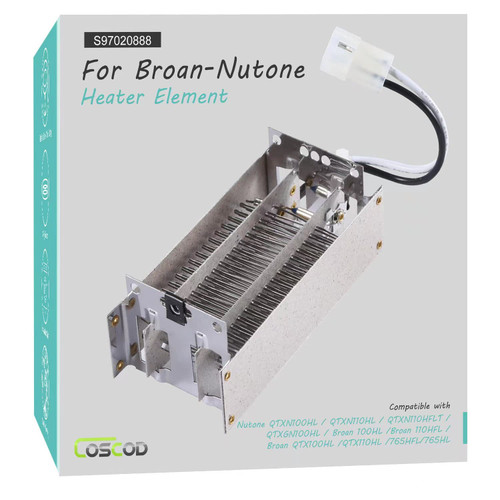 Bathroom Fan Heater Element Replacement Part, COSCOD Heater Element for Nutone QTXN 110HL/100HL/ Broan 100HL etc.