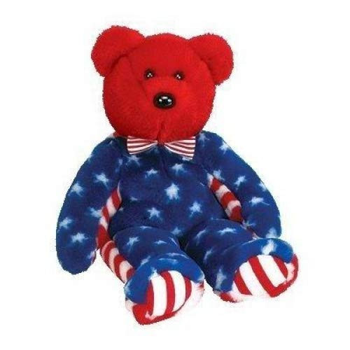 Beanie Buddies Ty Liberty - Bear Red