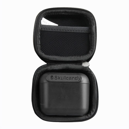 Hermitshell Travel Case for Skullcandy Indy True Wireless in-Ear Earbud (Only Case) (Black)