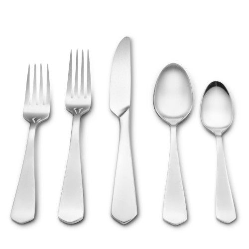 Kitchinox Penthouse Satin Flatware Set, Service for 4/20 Piece