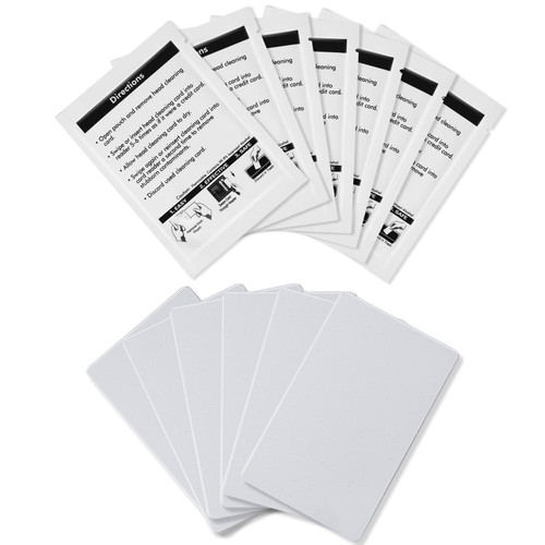 CR80 Cleaning Cards, Dual Side Card Reader Cleaner, POS Swipe Terminal Cleaning Cards CK-CR80 Card chip Cleaner (10PCS)