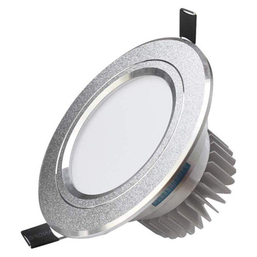 OKLUCK Ultra-Thin LED Recessed Spot Lights Daylight Home Panel Light Illumination Certified Concealed Profession Ceiling Garage Decoration Downlight Downlights Bathroom Kitchen High Brightness Downlam