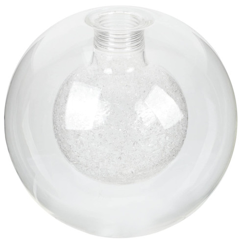 OSALADI Glass Globe Shade Hand Blown Glass Sphere Lamp Shade Round Ball Lamp Cover Chandelier Lampshade Replacement For Pendant Wall Lamp Ceiling Light Wall Sconce 12cm