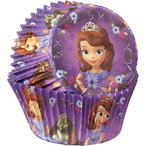 Wilton 415-2822 50 Count Sofia The First Baking Cups Wilton 415-2822 50 Count Sofia The First Baking Cups