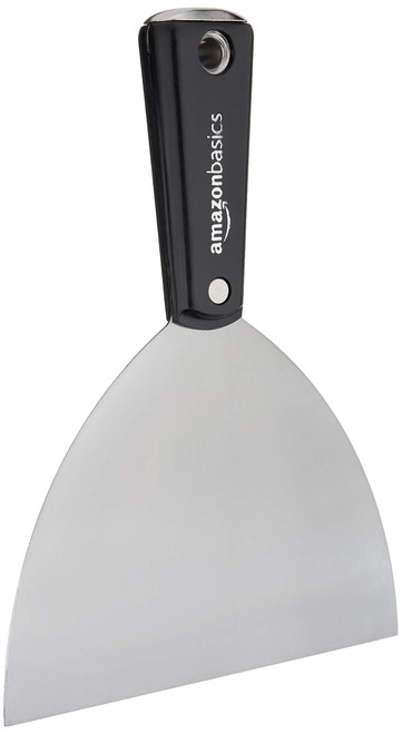 Amazon Basics 6" Flex Nylon Handle Putty Knife with Hammer End
