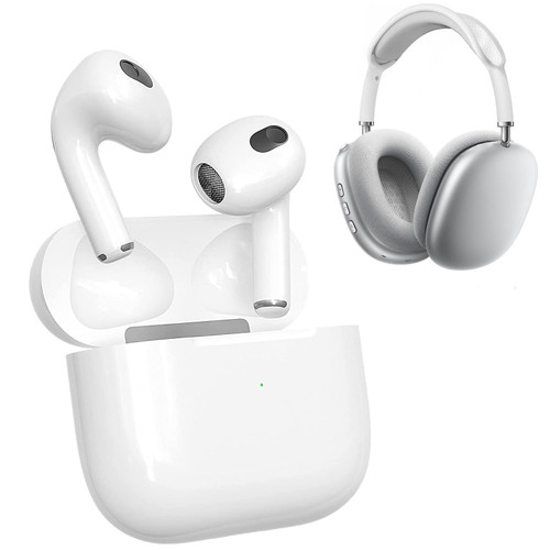 Wireless Earbuds, Bluetooth Headphones IPX7 Waterproof Wireless Bluetooth with Charging Case 24H Playtime, Pop-ups Auto Pairing Hi-Fi Stereo Sound Headset for iPhone/Samsung/iOS/Android