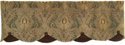 RLF HOME Montana Petticoat Valance, Fern