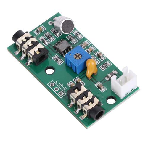 Microphone Board, Voice Audio Microphone Module Adjustable Gain, Module, Amplifiers Amplifier Module Module for Audio Component Amplifiers