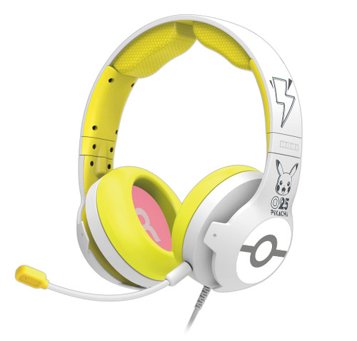 HORI Gaming Headset (Pikachu POP) for Nintendo Switch & Switch Lite - Officially Licensed by Nintendo & Pokemon Company International - Nintendo Switch HORI Gaming Headset (Pikachu POP) for Nintendo Switch & Switch Lite - Officially Licensed by Nintendo & Pokemon Company International - Nintendo Switch