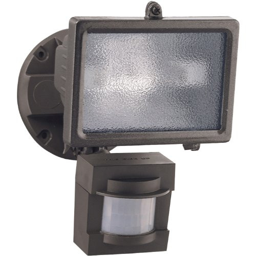 Heath Zenith HZ-5511-BZ 110-Degree 150-Watt Motion-Sensing Security Light, Bronze