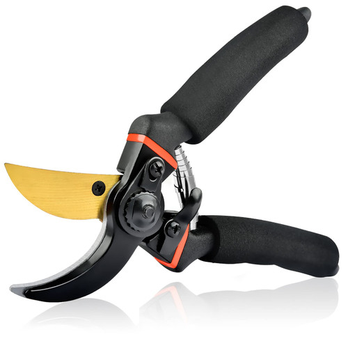 Pruning Shears for Gardening,Heavy Duty/Ultra Sharp Professional Bypass Hand Pruners-Garden Shears