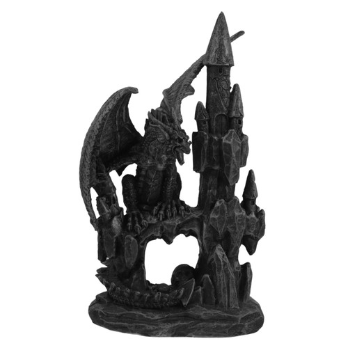 ABOOFAN Resin Dragon Statues Garden Figurines Halloween Decorations for Home Gothic Dragon Decor Dragon Yard Decor Gothic Decor Realistic Dragon Outdoor Statues Shelf Decor Desk Collection