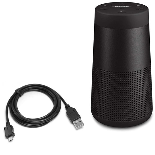 BoxWave Cable Compatible with Bose SoundLink Revolve II - DirectSync Cable, Durable Charge and Sync Cable for Bose SoundLink Revolve II