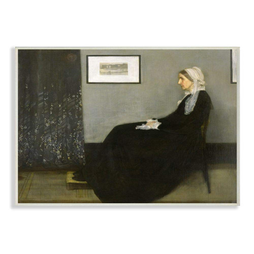 Stupell Industries Mother Yellow Black Classical Painting, Design by James Abbott McNeill Whistler Art, 13 x 19, Wall Plaque Stupell Industries Mother Yellow Black Classical Painting, Design by James Abbott McNeill Whistler Art, 13 x 19, Wall Plaque