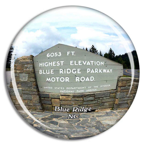 Blue Ridge Parkway North Carolina USA Magnet Travel Souvenir 3D Crystal Glass Collection Gift Refrigerator Sticker Blue Ridge Parkway North Carolina USA Magnet Travel Souvenir 3D Crystal Glass Collection Gift Refrigerator Sticker