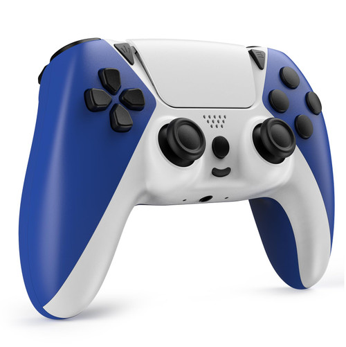 Wireless Controller for PS4 Controller, AUGEX Wireless Gamepad Work with Playstation 4 Controllers, Game Control for PS4 Controller with Joystick, PS4 Pro/Silm/PC Blue