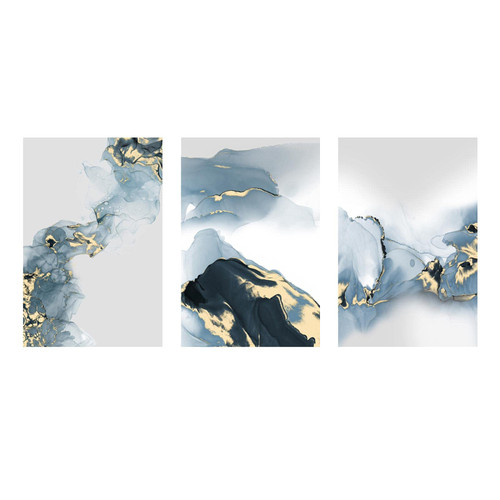 BIVVI Abstract Nordic Posters Blue Decorative Pictures Canvas Prints Golden Painting Wall Art For Living Room Modern Home Decor 60x80cm3pcs Frameless BIVVI Abstract Nordic Posters Blue Decorative Pictures Canvas Prints Golden Painting Wall Art For Living Room Modern Home Decor 60x80cm3pcs Frameless