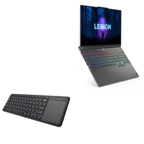 BoxWave Keyboard Compatible with Lenovo Legion Slim 7i (RTX 4060) - MediaOne Keyboard with TouchPad, USB Fullsize Keyboard PC Wireless TrackPad for Lenovo Legion Slim 7i (RTX 4060) - Jet Black BoxWave Keyboard Compatible with Lenovo Legion Slim 7i (RTX 4060) - MediaOne Keyboard with TouchPad, USB Fullsize Keyboard PC Wireless TrackPad for Lenovo Legion Slim 7i (RTX 4060) - Jet Black