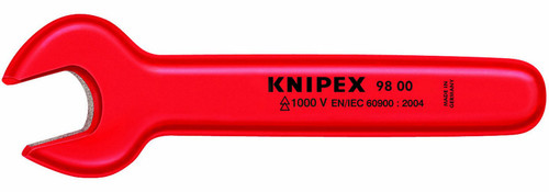 KNIPEX Open End Wrench-1000V Insulated 1/4"
