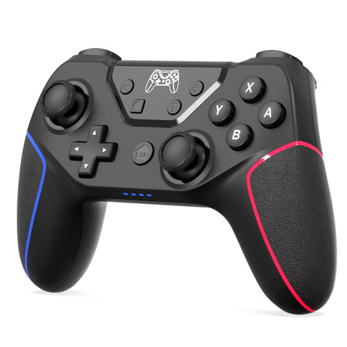 YCCTEAM Wireless Pro Controller for Switch/Lite/OLED, Switch Controller Support Adjustable Turbo Function, Switch Remote Controller Gamepad with Wake-up, Motion Control and Vibration