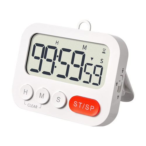 AIMILAR Digital Kitchen Timer Clock - Big Screen Countdown Cooking Timers Magnetic with Loud Alarm for Kids Seniors Homework Classroom Yoga Office