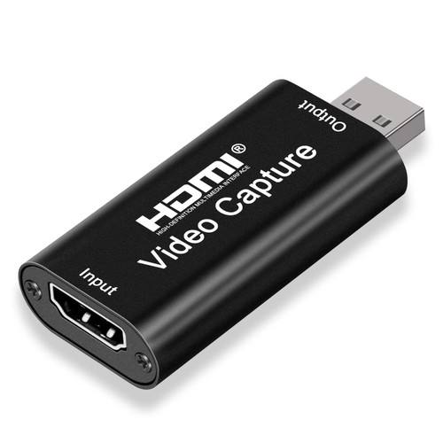 4K HDMI Video Capture Card, Cam Link Card Game Capture Card Upgraded Audio Capture Adapter HDMI to USB 2.0 Record Capture Device for Streaming, Live Broadcasting, Gaming Recording, Video Conference