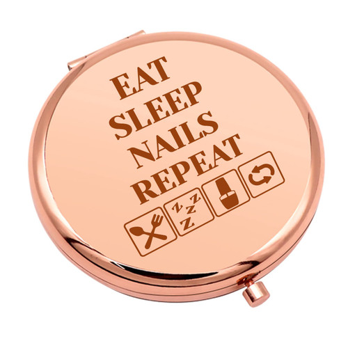Nail Artist Gifts for Women Nail Stylist Gifts for Her Compact Makeup Mirror for Nail Tech Nail Boss Manicurist Nail Technician Gift Folding Makeup Mirror Graduation Christmas Birthday Gifts Nail Artist Gifts for Women Nail Stylist Gifts for Her Compact Makeup Mirror for Nail Tech Nail Boss Manicurist Nail Technician Gift Folding Makeup Mirror Graduation Christmas Birthday Gifts
