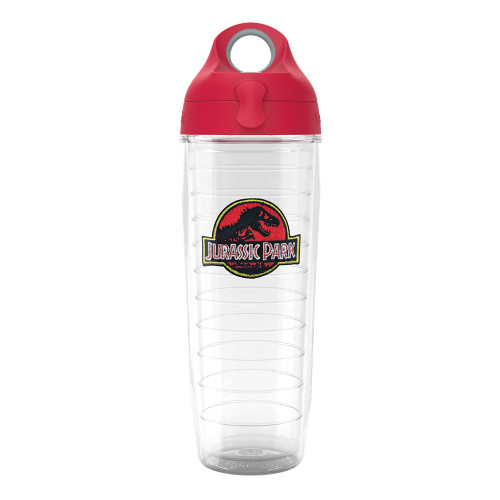 Tervis Universal Jurassic Logo Made in USA Double Walled Insulated Tumbler Cup Keeps Drinks Cold & Hot, 24oz Water Bottle, Classic
